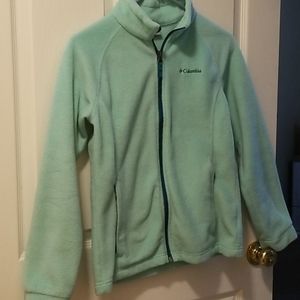 Columbia fleece zip up jacket